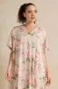 Women Pink Floral Print Nightgown sold by Redtag