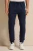 Men Navy Twill Joggers sold by Redtag