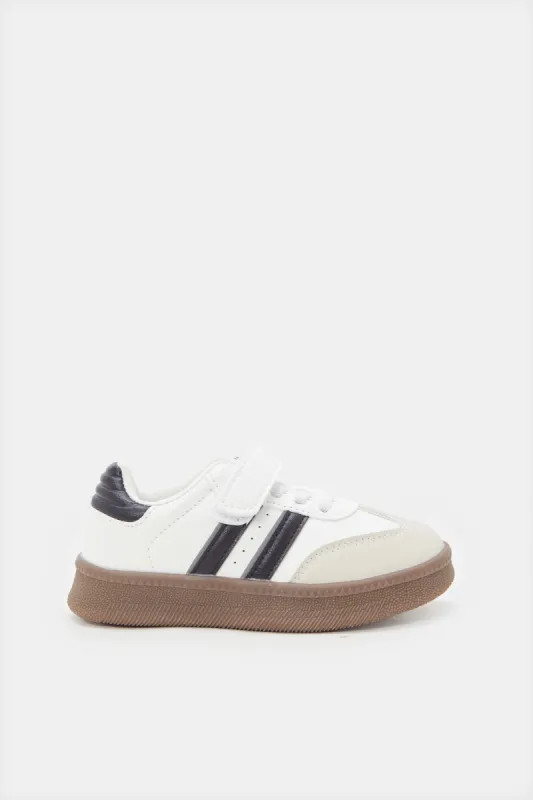 Boys White Multi-Piece Sneaker sold by Redtag