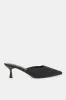 Women Black Printed Mule Shoes sold by Redtag