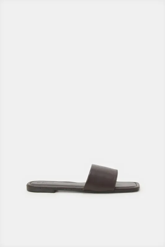 Women Brown Mule sold by Redtag