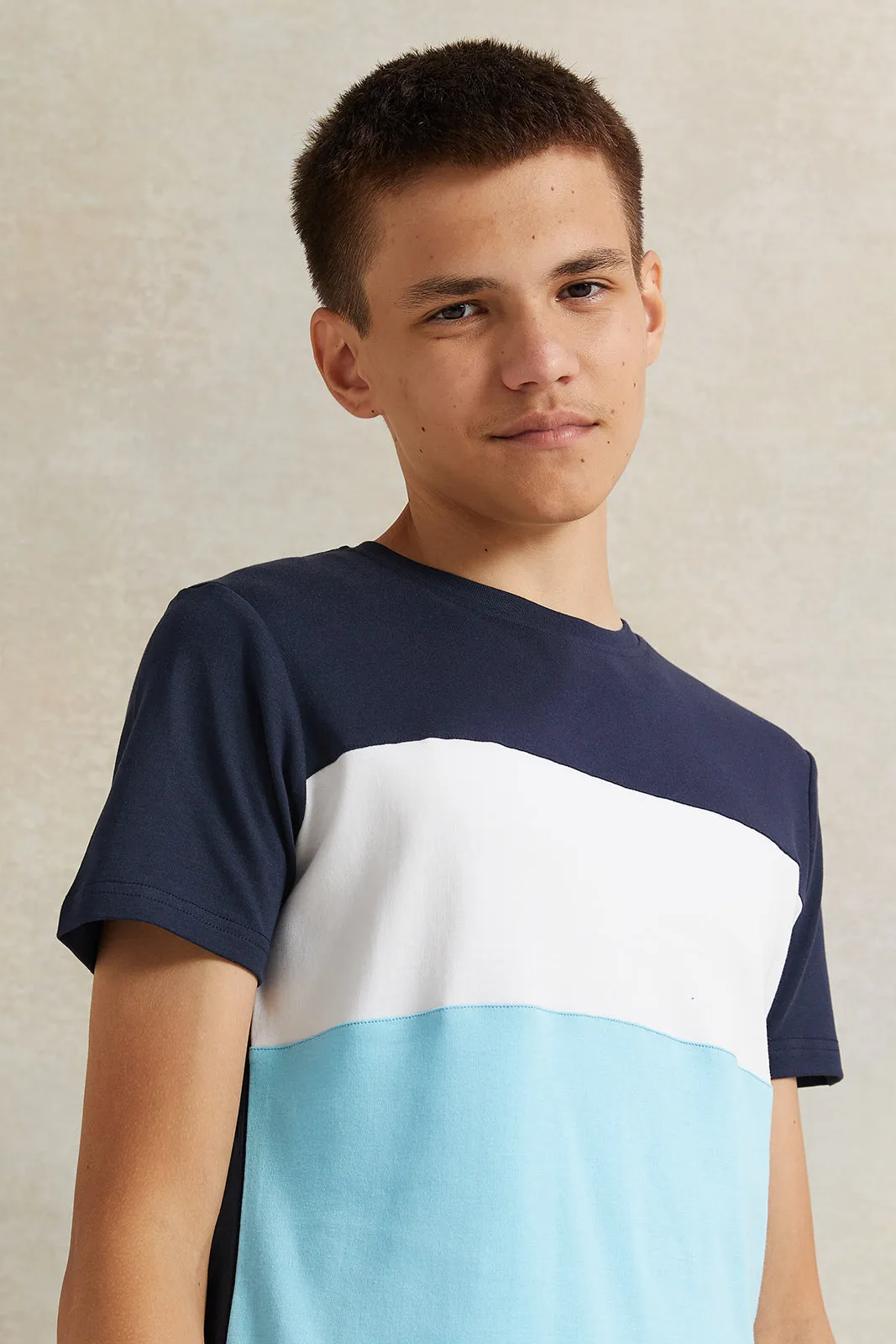 Senior Boys Multicolour T-Shirt sold by Redtag product image thumbnail 4