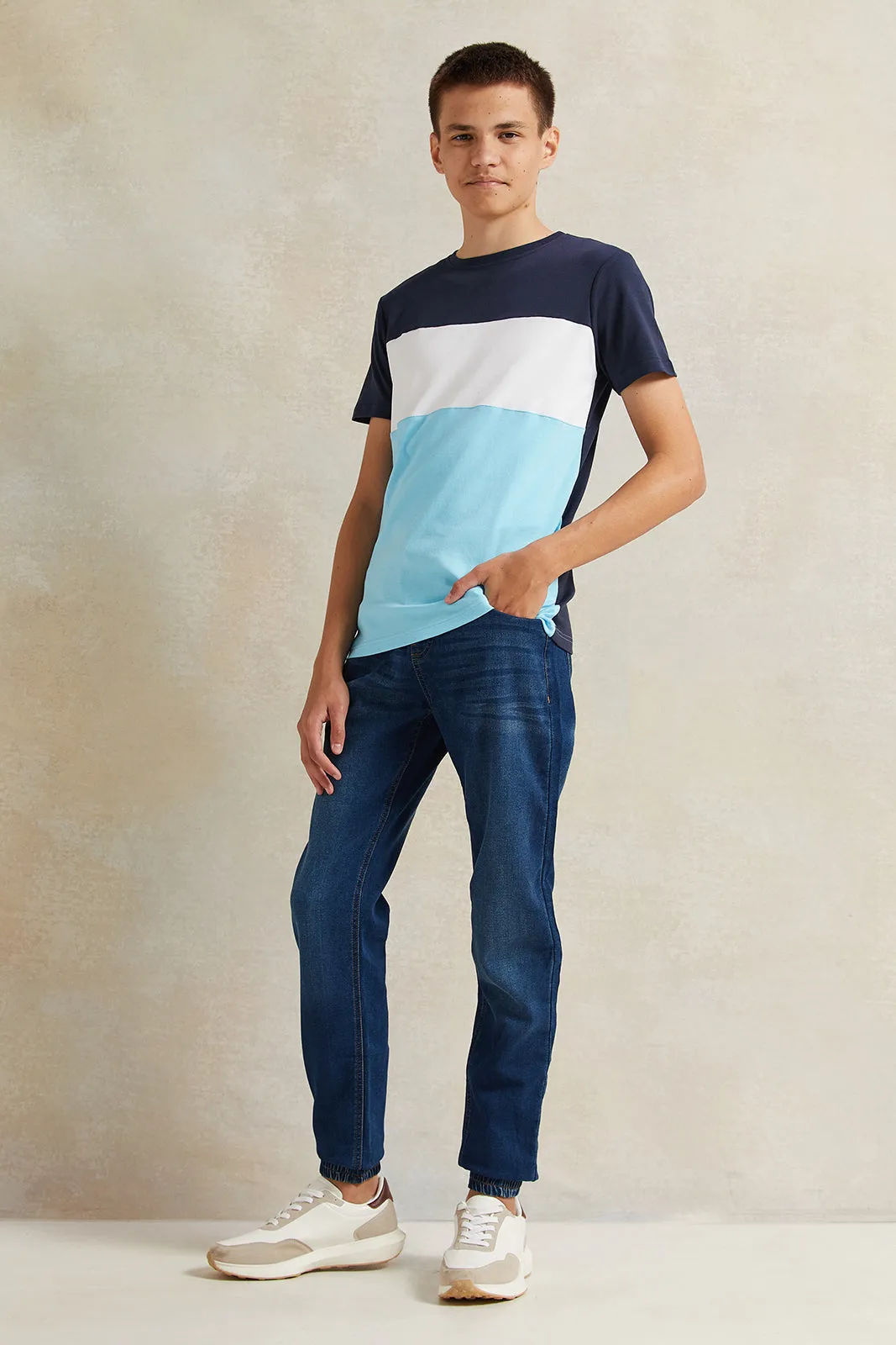 Senior Boys Multicolour T-Shirt sold by Redtag product image thumbnail 2