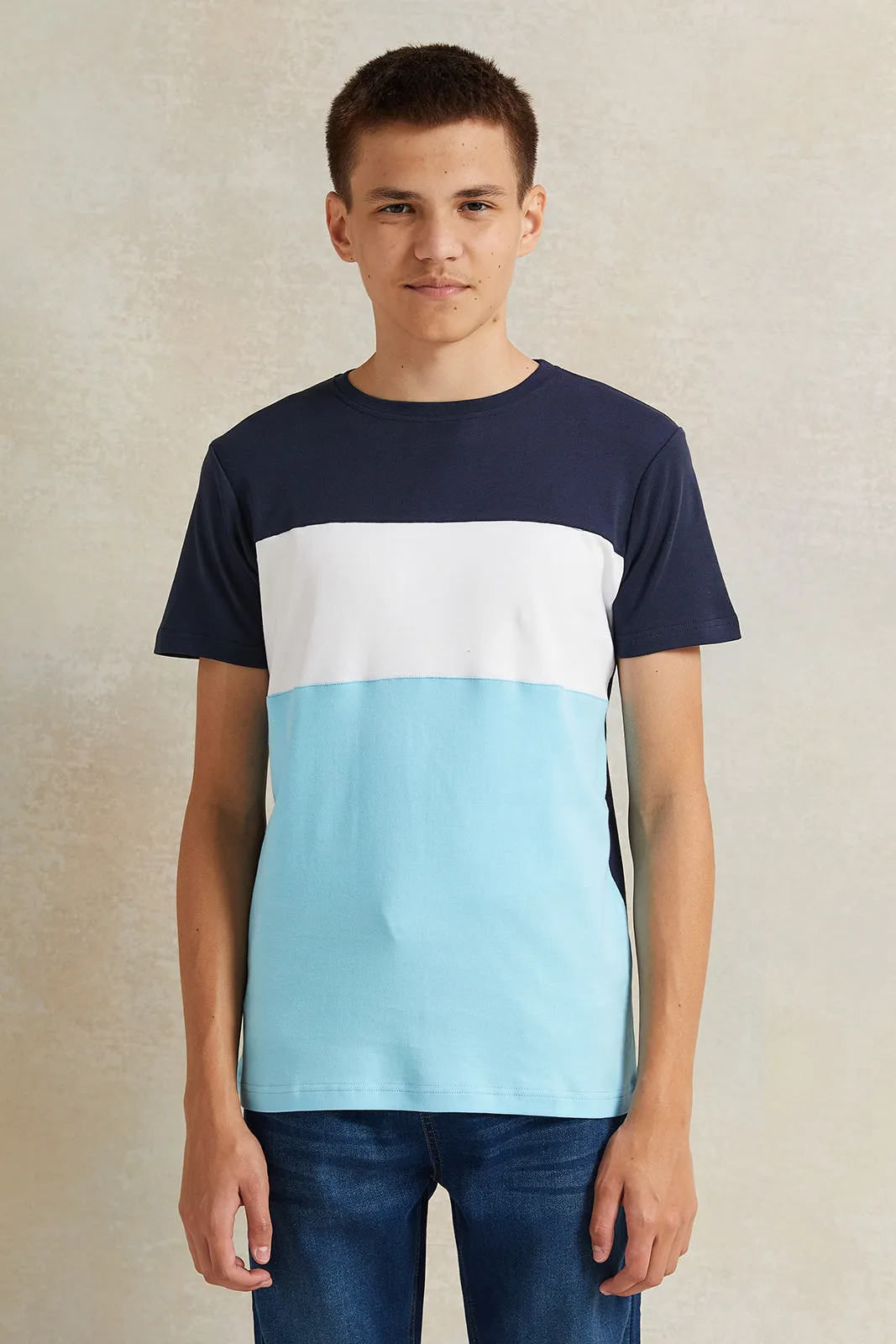 Senior Boys Multicolour T-Shirt sold by Redtag