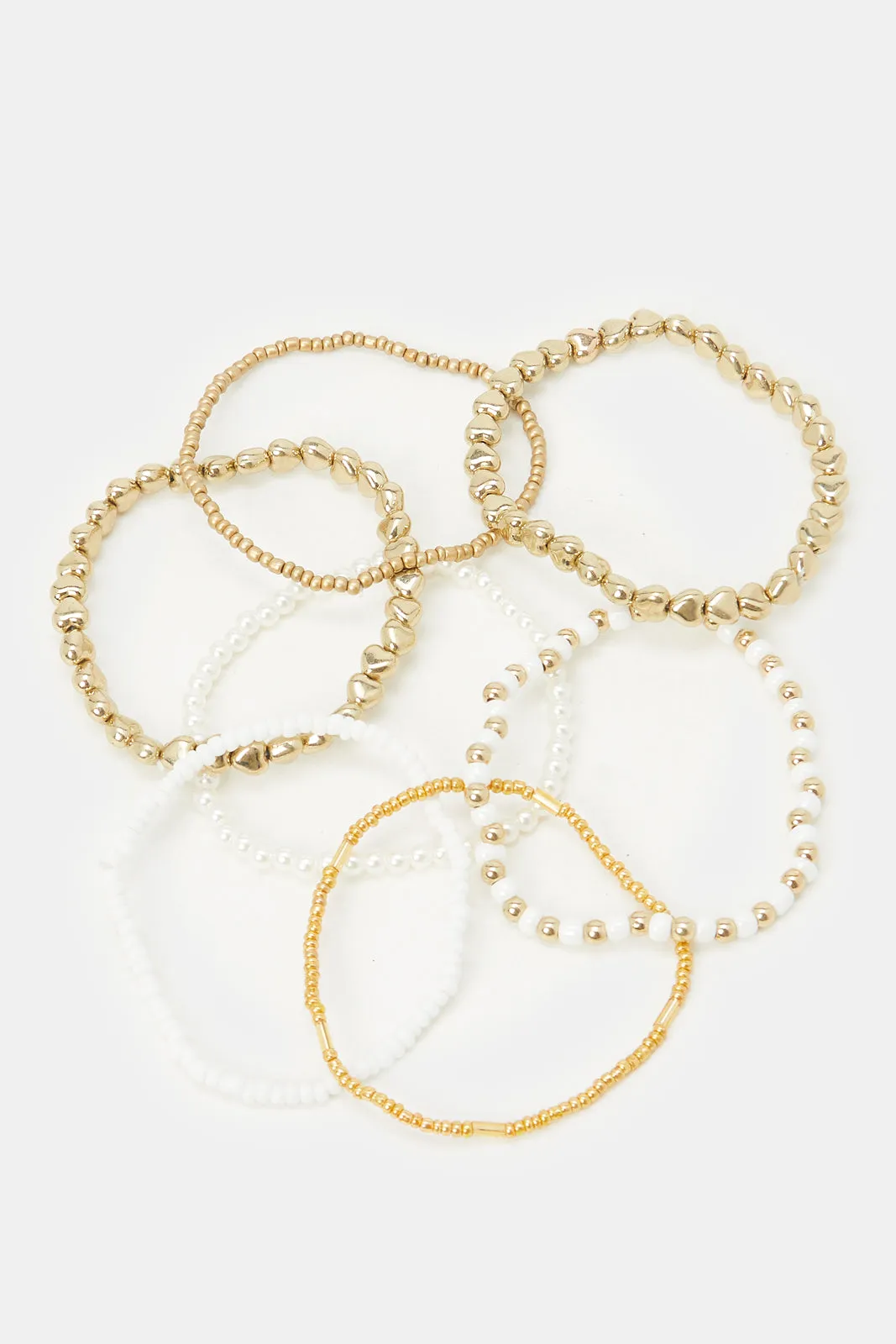 Women Assorted Embellished Bracelet Set (7 Piece) sold by Redtag product image thumbnail 3