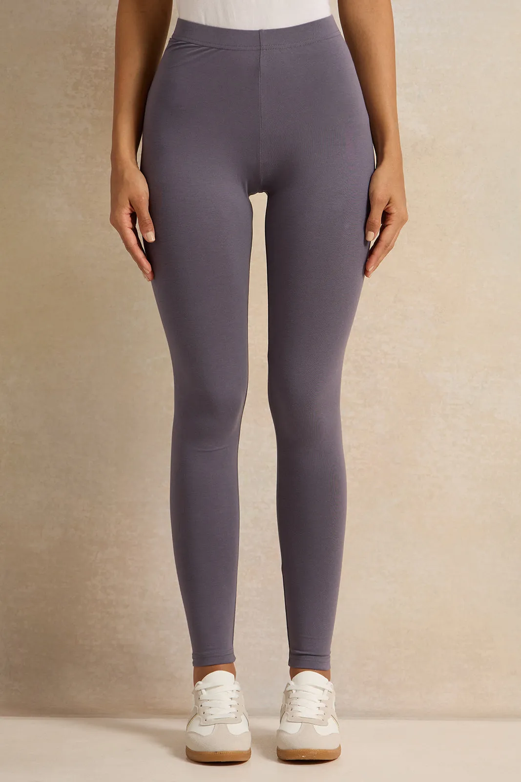 Women Charcoal Long Length Leggings sold by Redtag