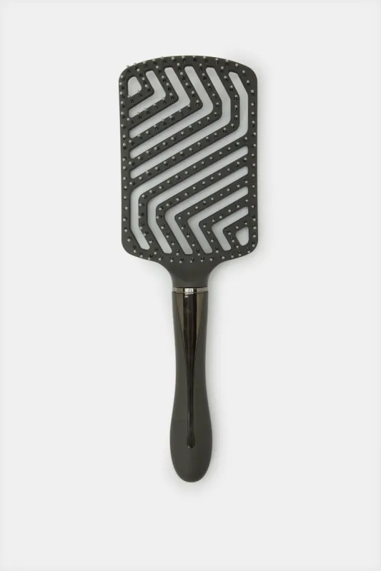 Women Black Wet Hair Brush sold by Redtag