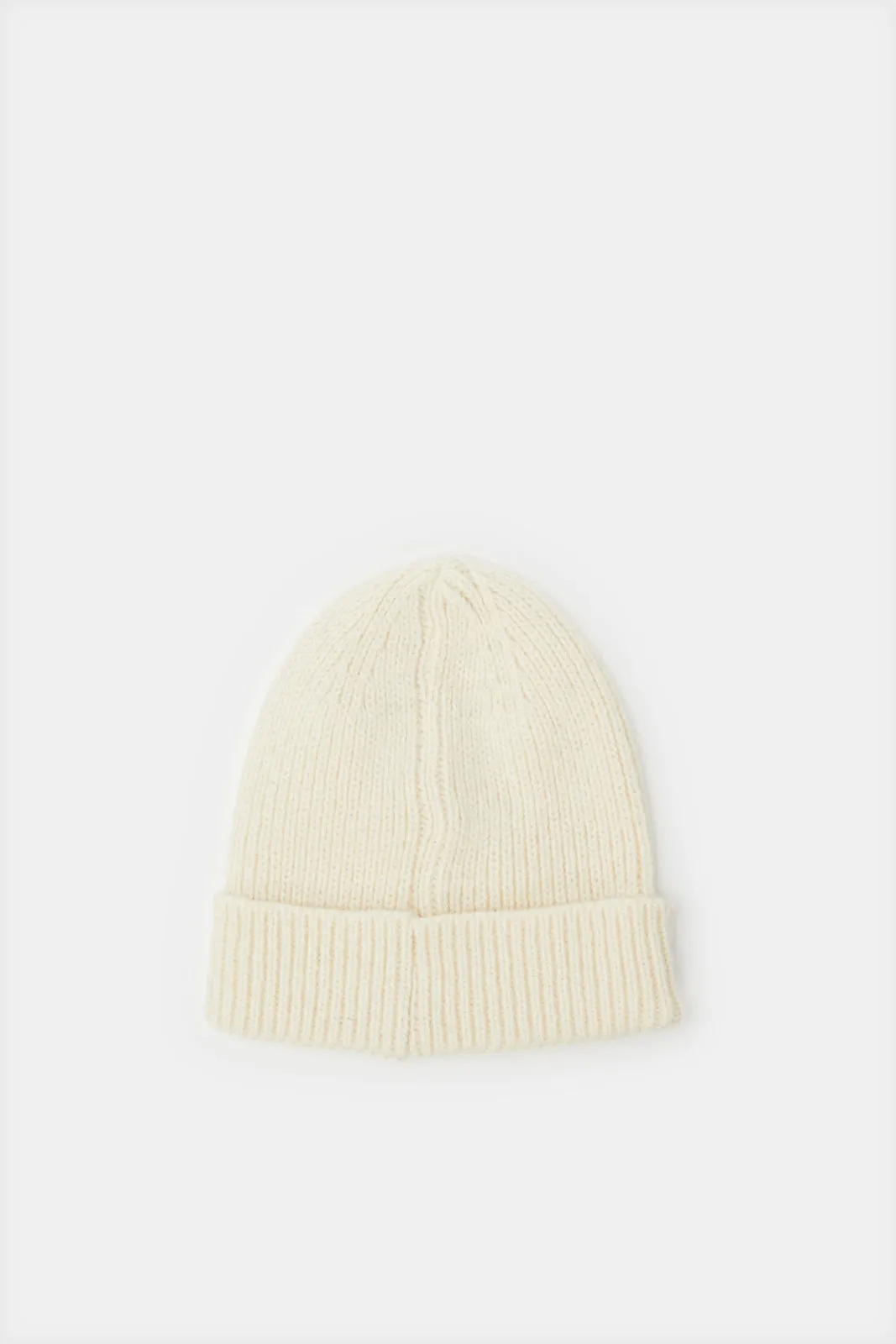 Women White Knitted Cap sold by Redtag product image thumbnail 2