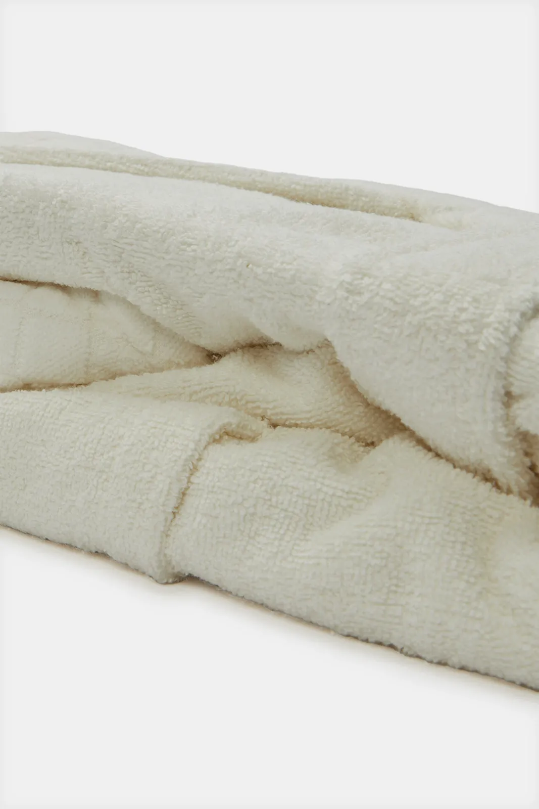 Cream Shawl Bathrobe sold by Redtag product image thumbnail 4