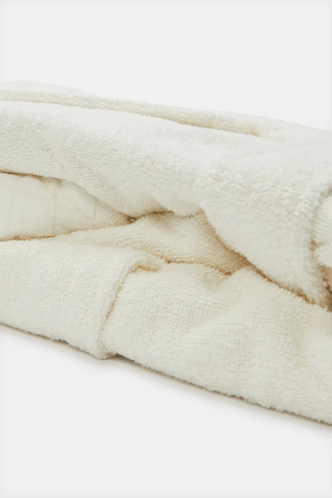 Cream Shawl Bathrobe sold by Redtag product image thumbnail 4