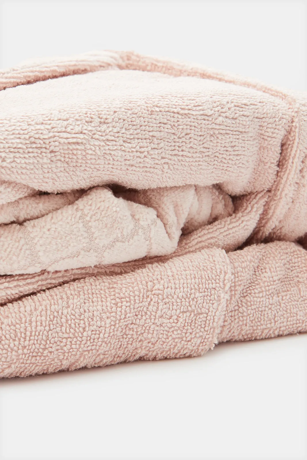 Pink Shawl Bathrobe sold by Redtag product image thumbnail 4