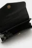 Women Black Embellished Flap Messenger Bag sold by Redtag