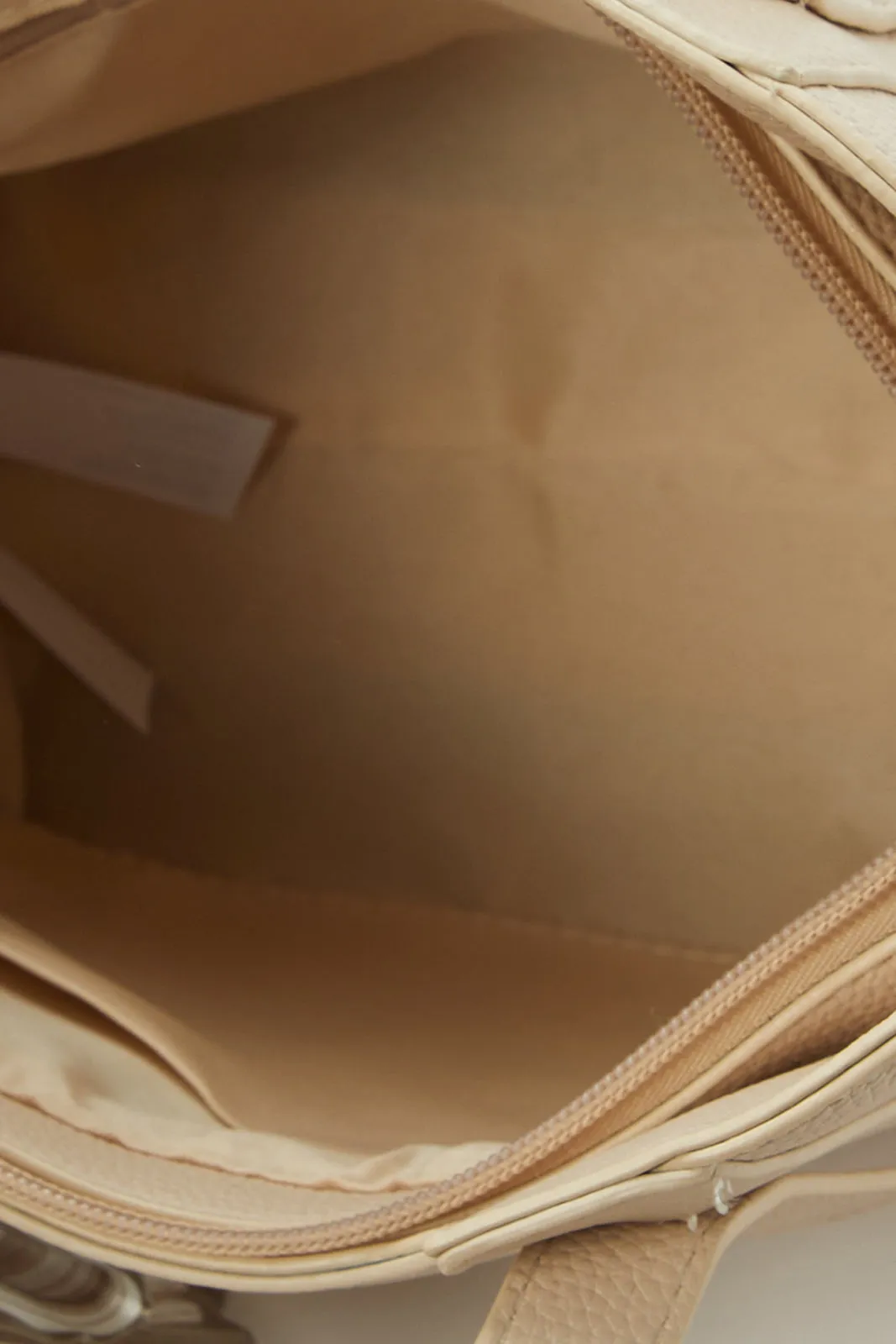 Women Beige Tote Bag With Scarf sold by Redtag product image thumbnail 4