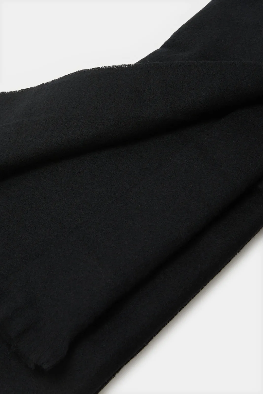 Women Black Embellished Knitted Scarf sold by Redtag product image thumbnail 3