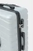 Silver Textured Trolley Luggage 28 Inch sold by Redtag