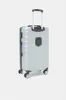 Silver Textured Trolley Luggage 28 Inch sold by Redtag