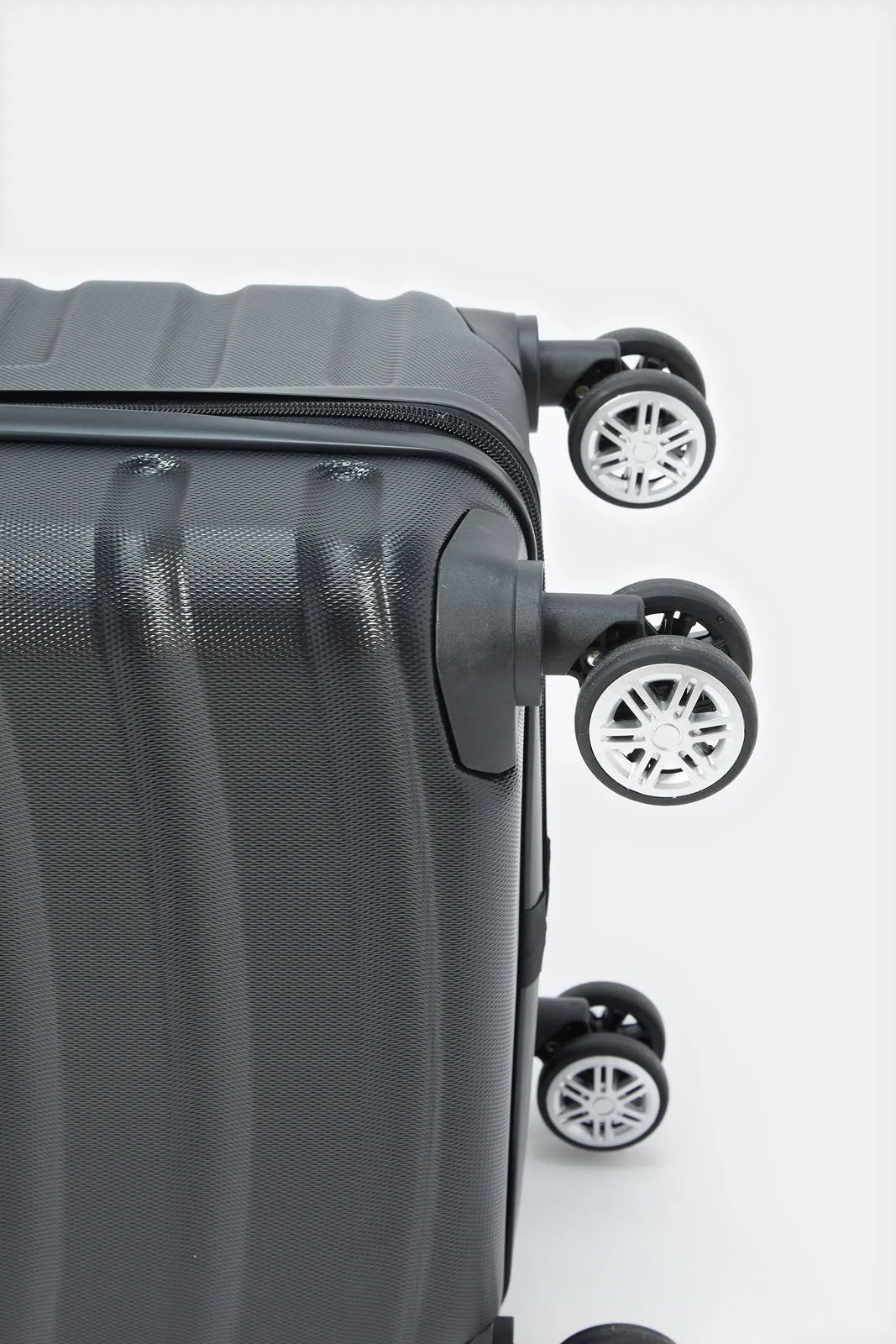 Black Textured Trolley Luggage 24 Inch sold by Redtag product image thumbnail 5