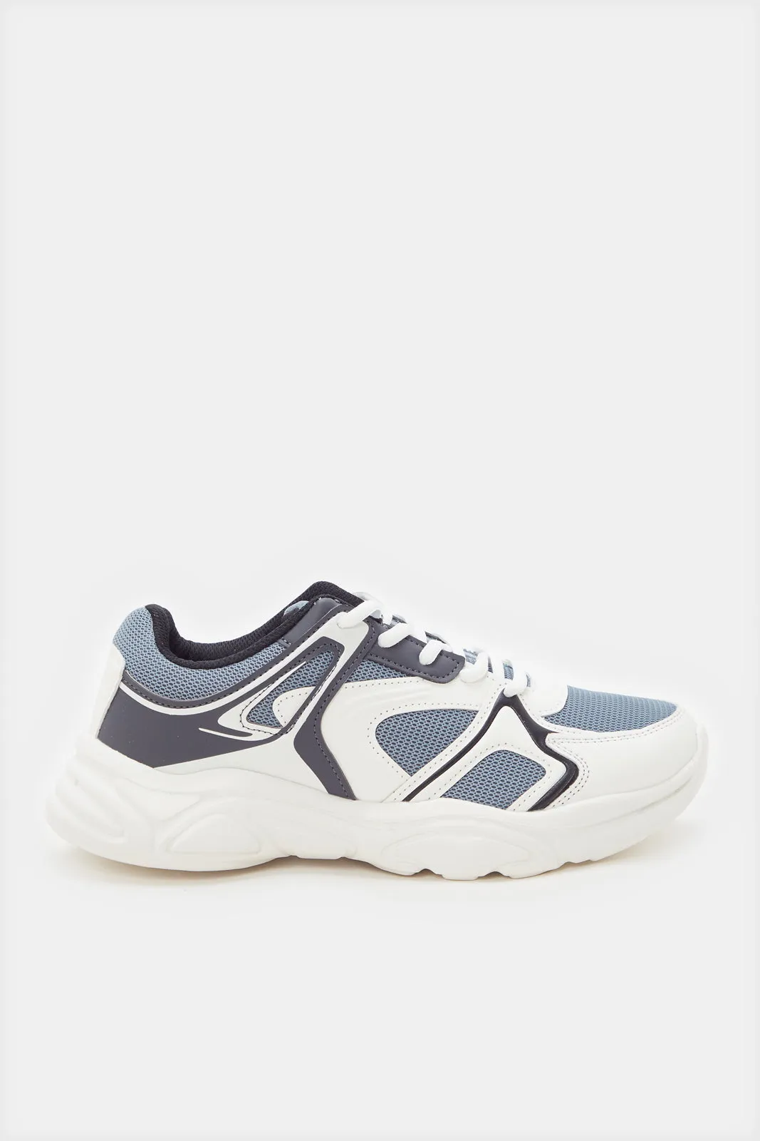 Senior Boys White Material Block Chunky sold by Redtag