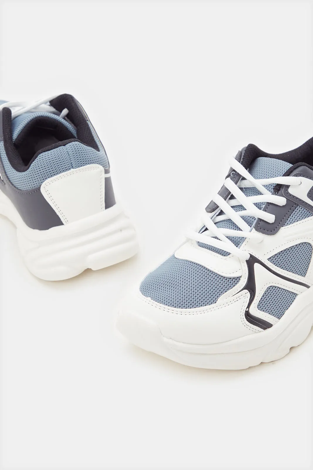 Senior Boys White Material Block Chunky sold by Redtag product image thumbnail 4