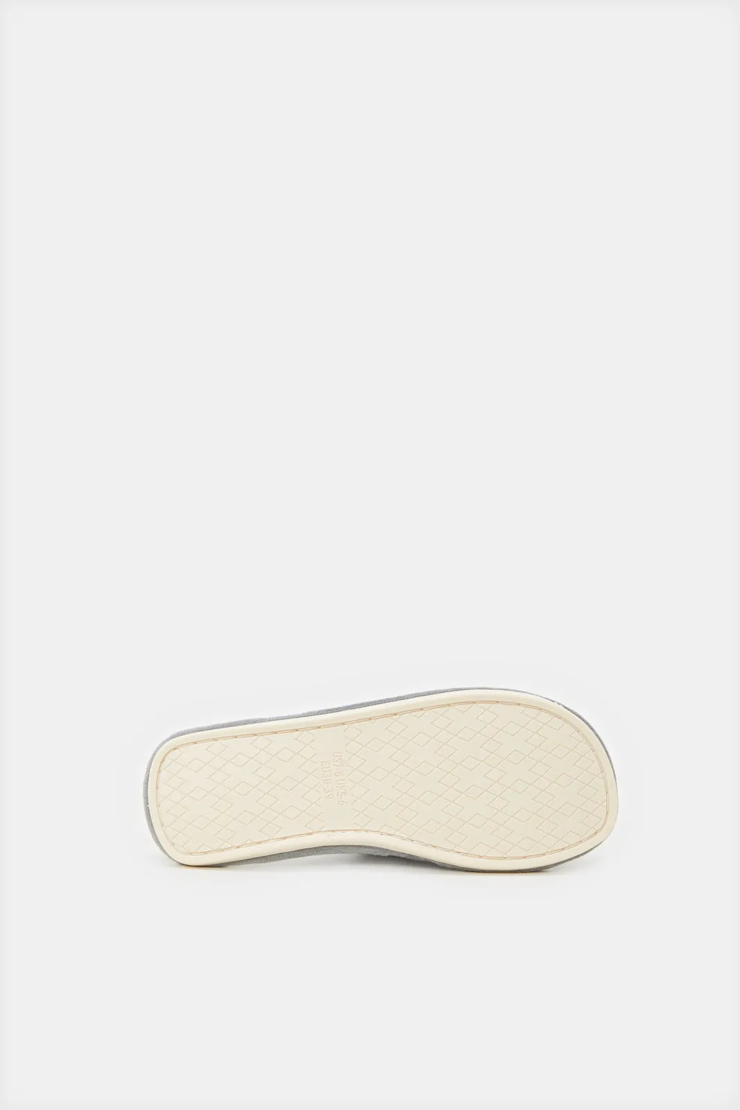 Women Grey Quilted Slipper sold by Redtag product image thumbnail 5