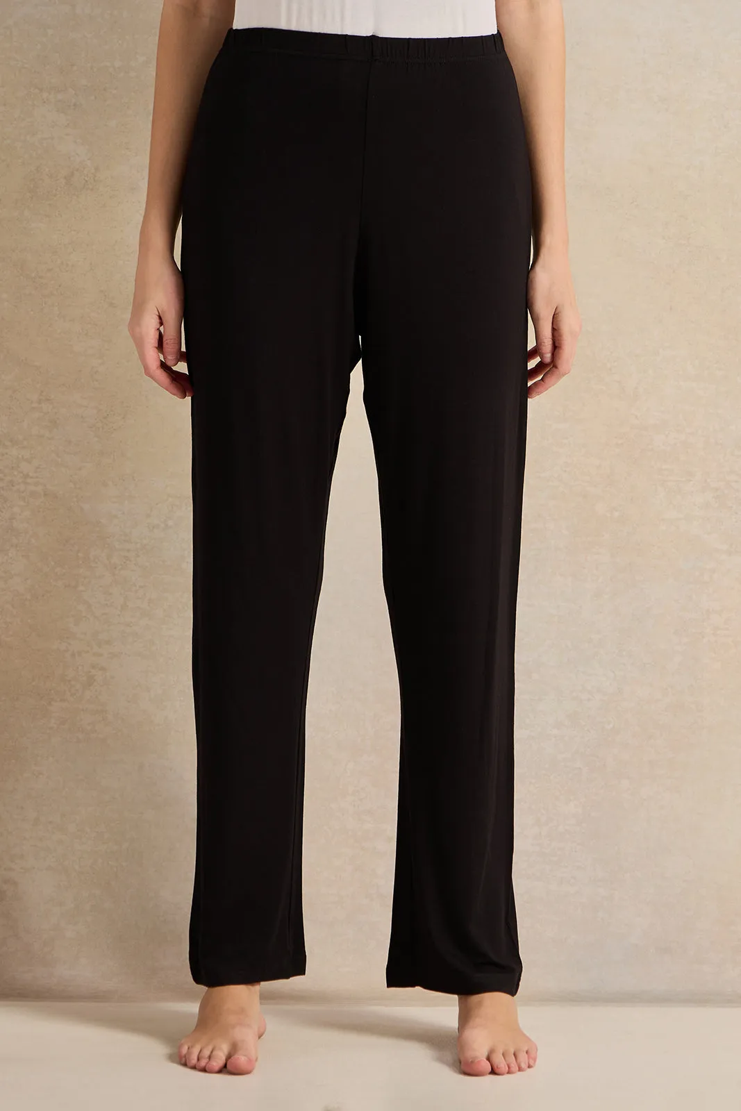 Women Black Cami Set With Lace (2 Piece) sold by Redtag product image thumbnail 3