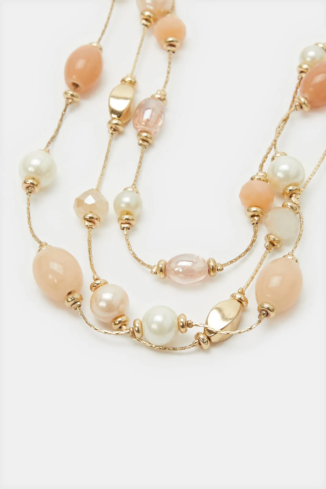 Women Gold Embellished Necklace sold by Redtag product image thumbnail 3