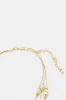 Women Gold Embellished Necklace sold by Redtag