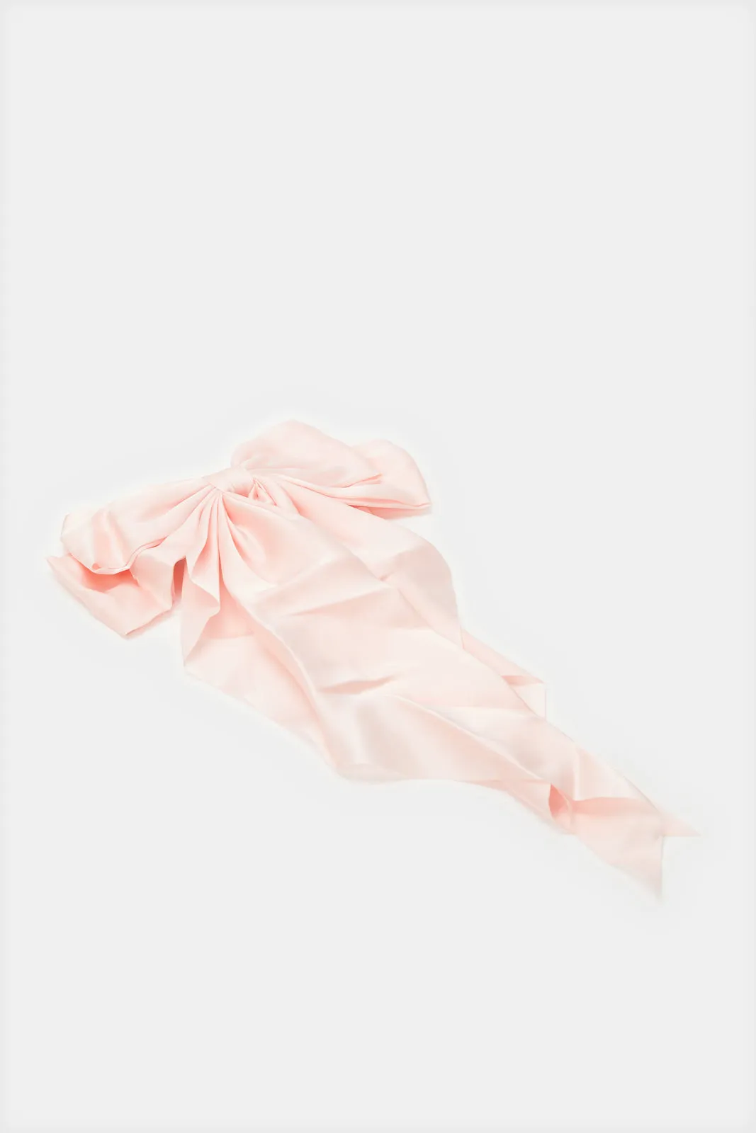 Women Pink Embellished Bow Hair Clip sold by Redtag