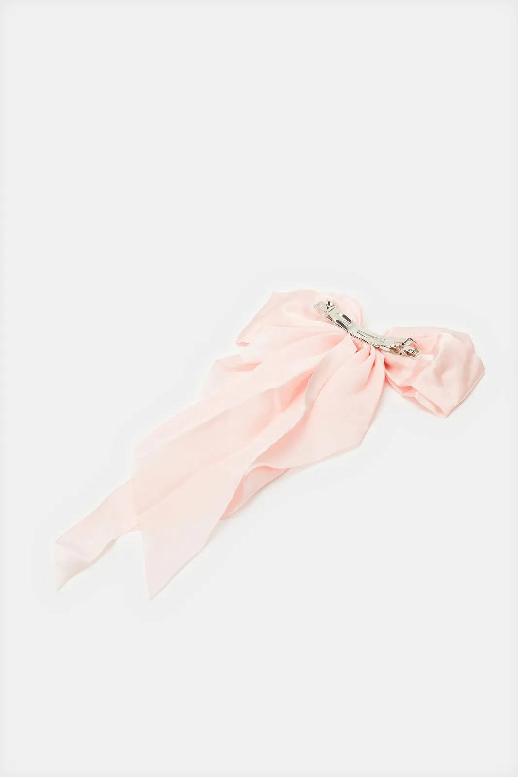 Women Pink Embellished Bow Hair Clip sold by Redtag product image thumbnail 2