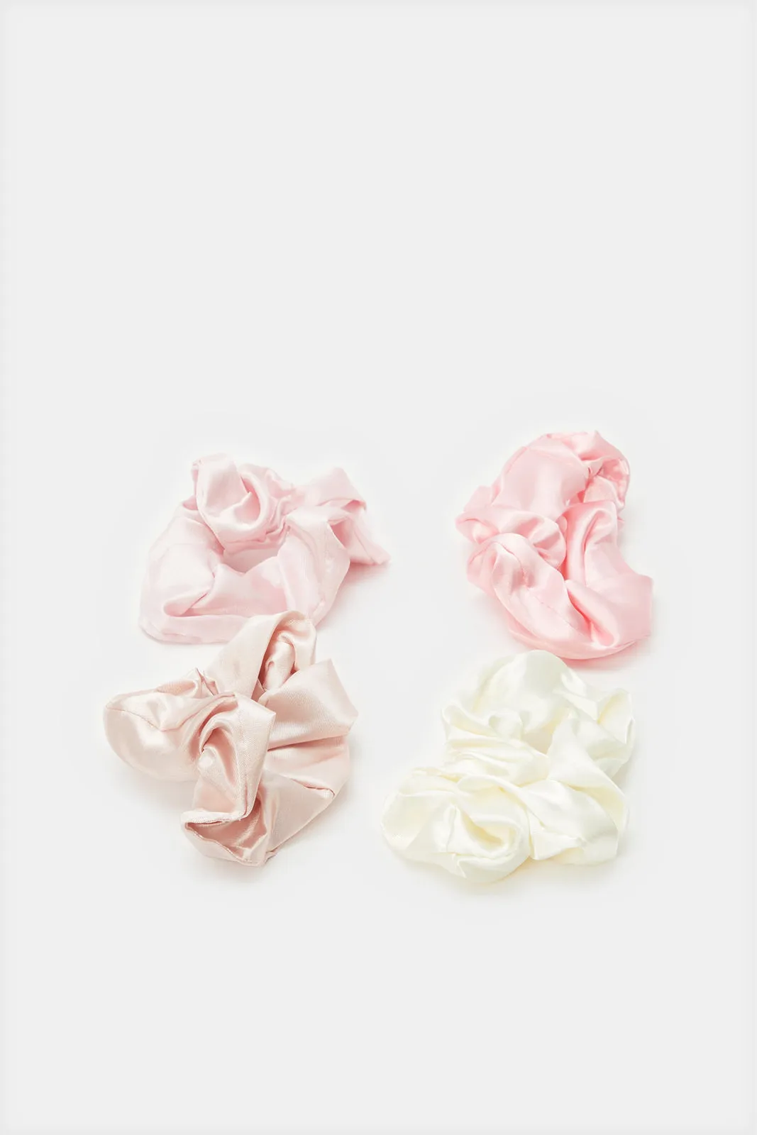 Women Assorted Embellished Scrunchy Set (4 Piece) sold by Redtag product image thumbnail 2