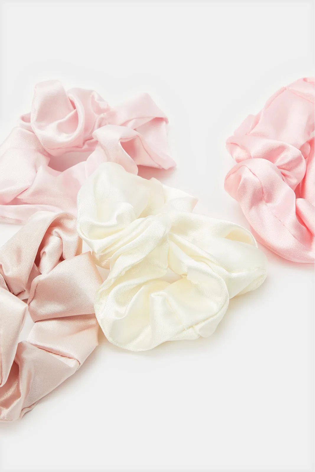 Women Assorted Embellished Scrunchy Set (4 Piece) sold by Redtag product image thumbnail 3