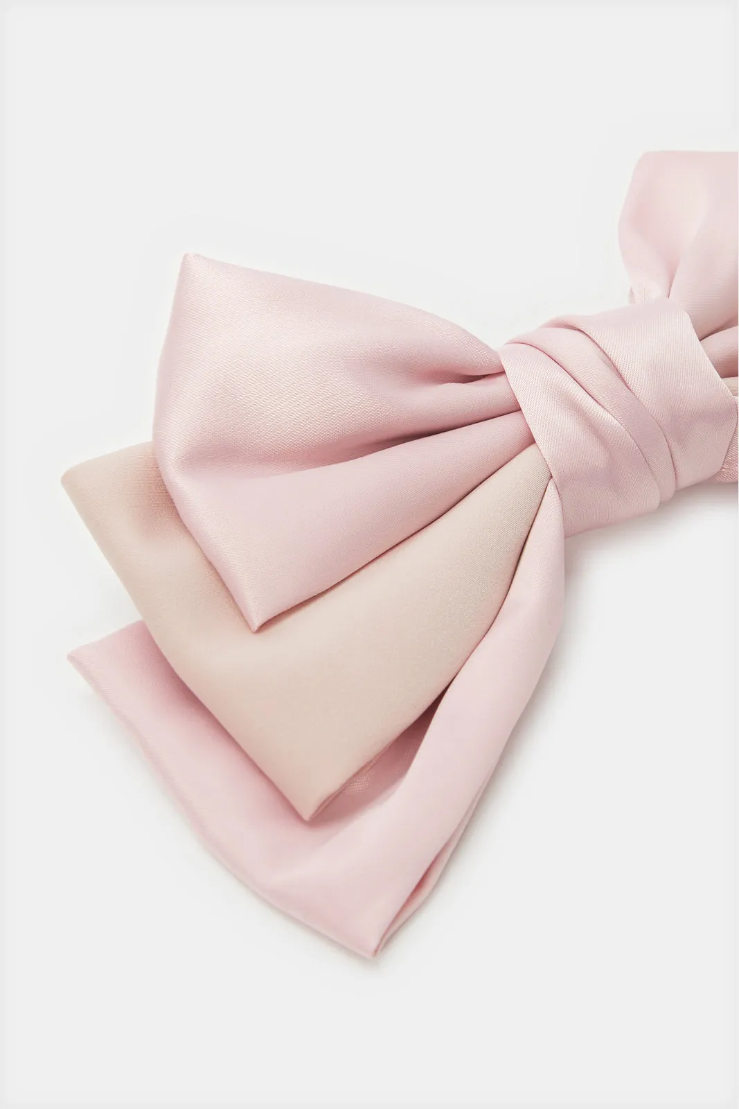 Women Pink Bow Hair Clip sold by Redtag product image thumbnail 3