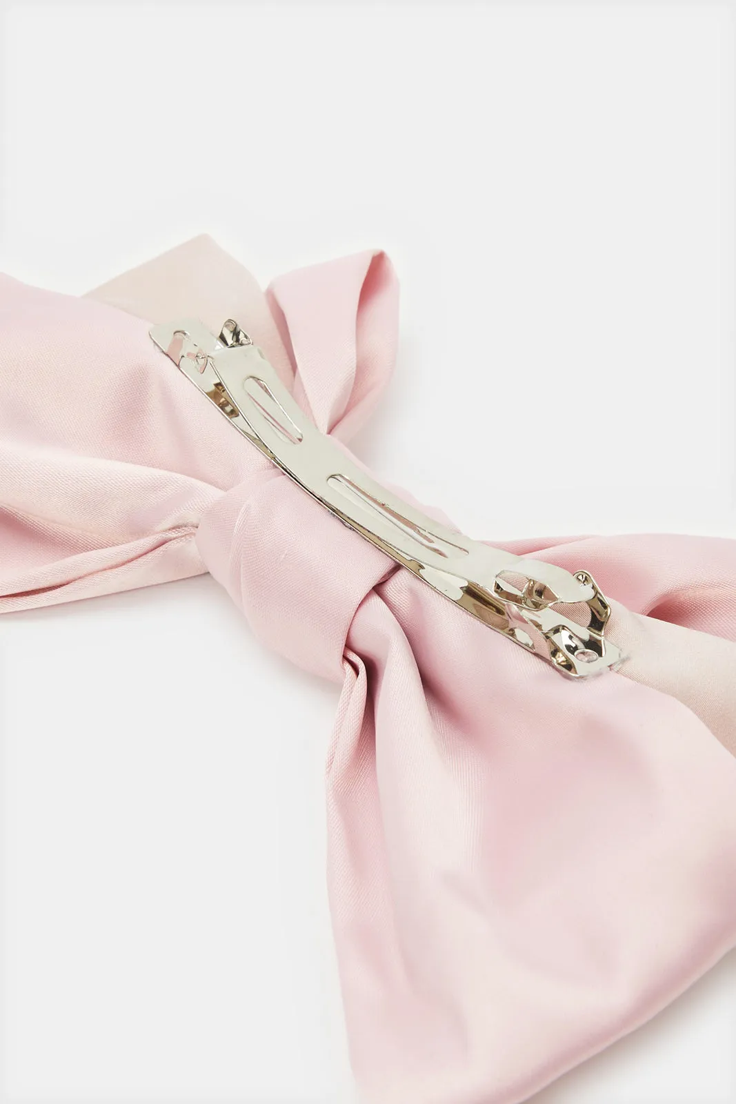 Women Pink Bow Hair Clip sold by Redtag product image thumbnail 4