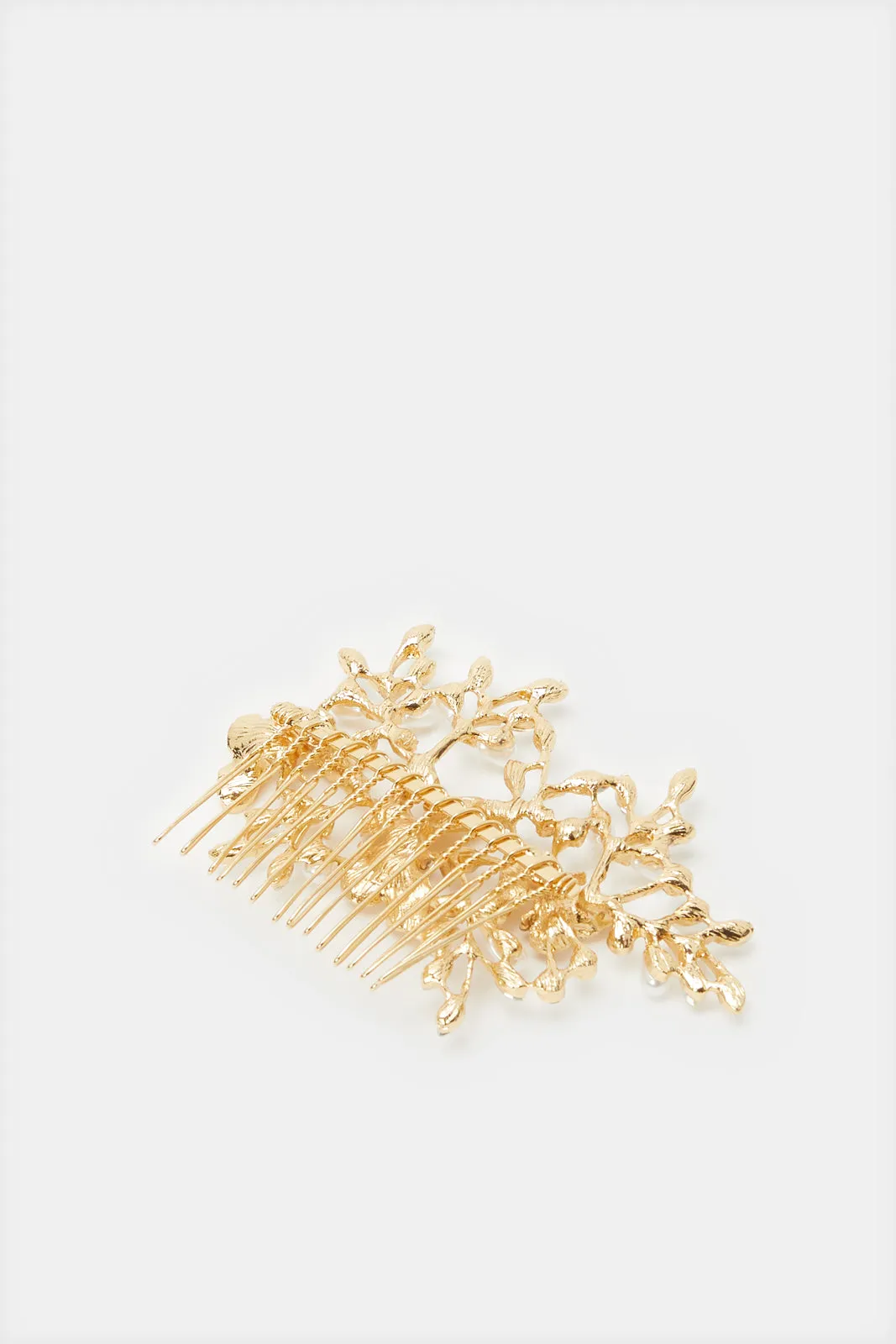 Women Gold Embellished Hair Comb sold by Redtag product image thumbnail 2