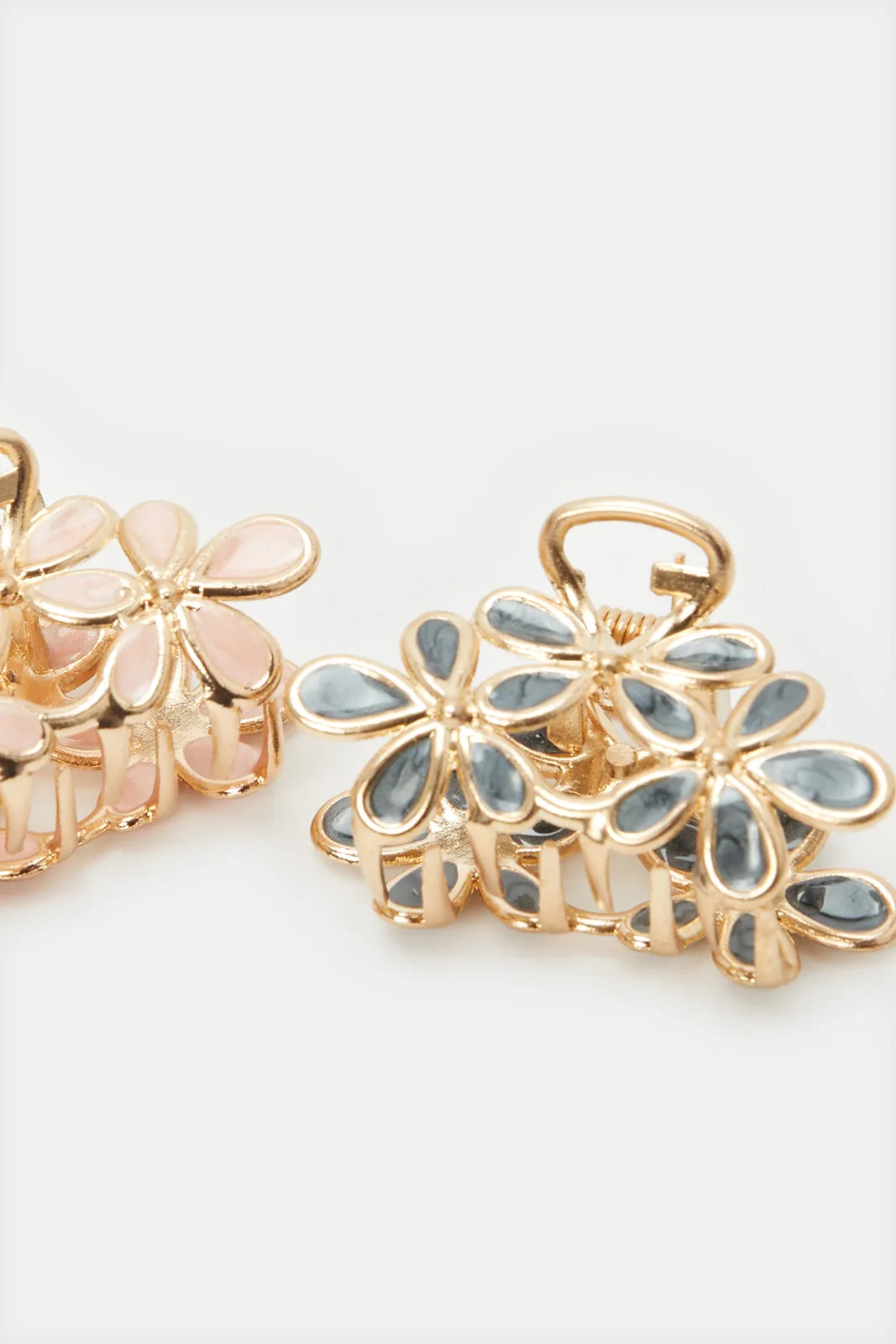 Women Gold Hair Claw Set (2 Piece) sold by Redtag product image thumbnail 3