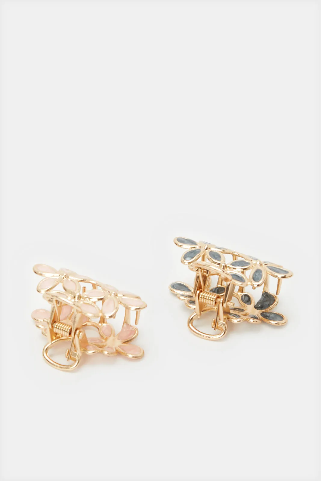 Women Gold Hair Claw Set (2 Piece) sold by Redtag product image thumbnail 2