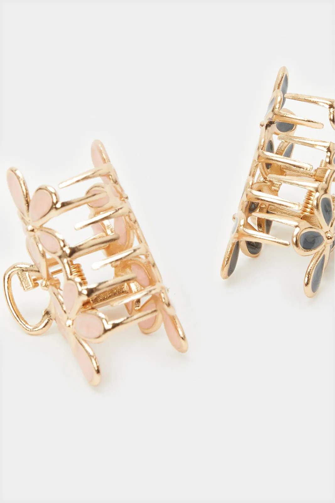 Women Gold Hair Claw Set (2 Piece) sold by Redtag product image thumbnail 4