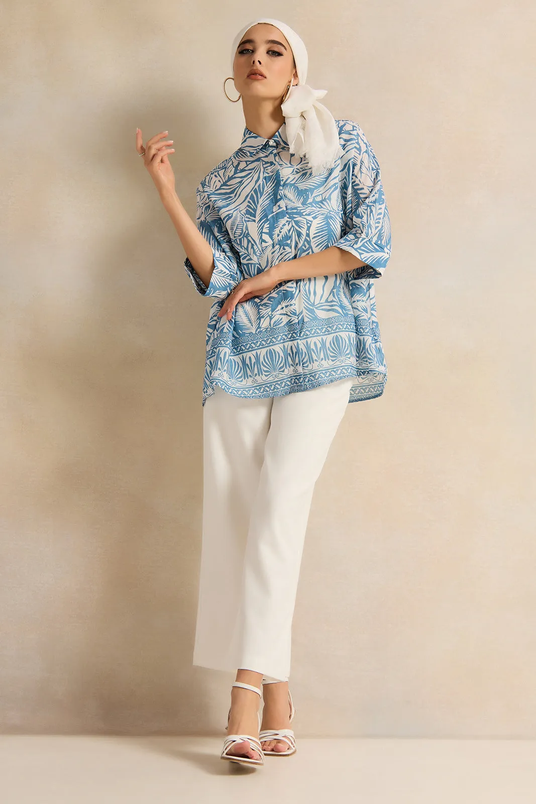 Women Ivory Straight Fit Trousers sold by Redtag product image thumbnail 2