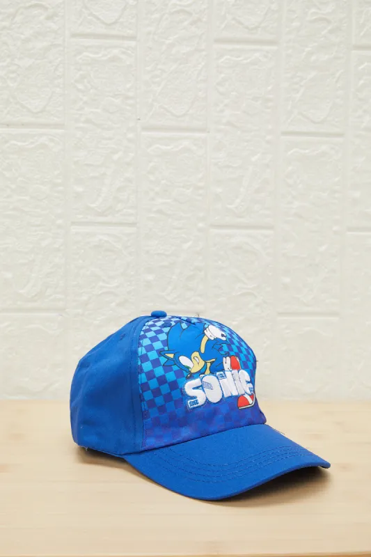 Boys Blue Sonic Cap sold by Redtag