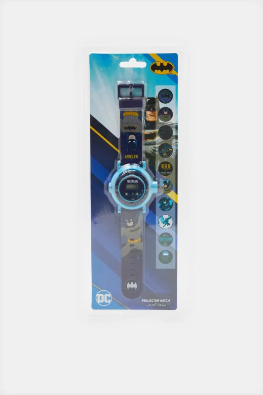 Boys Blue Batman Digital Watch sold by Redtag