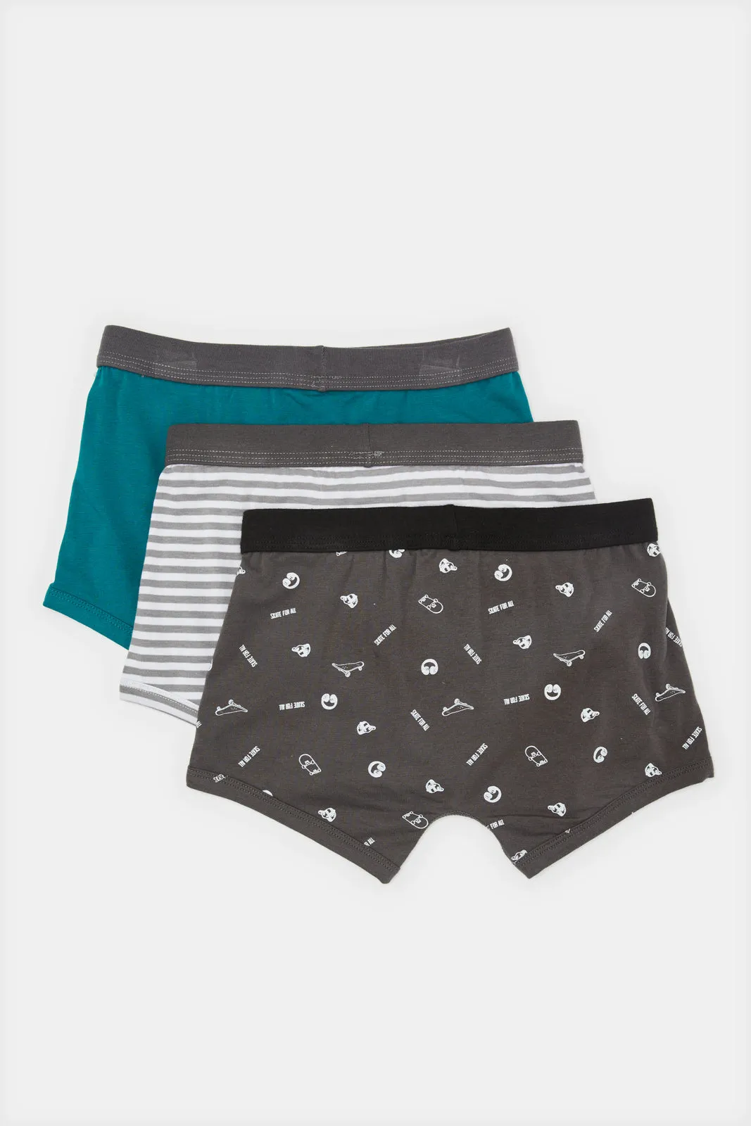 Boys Assorted Printed Boxer Set (Pack of 3) sold by Redtag product image thumbnail 2