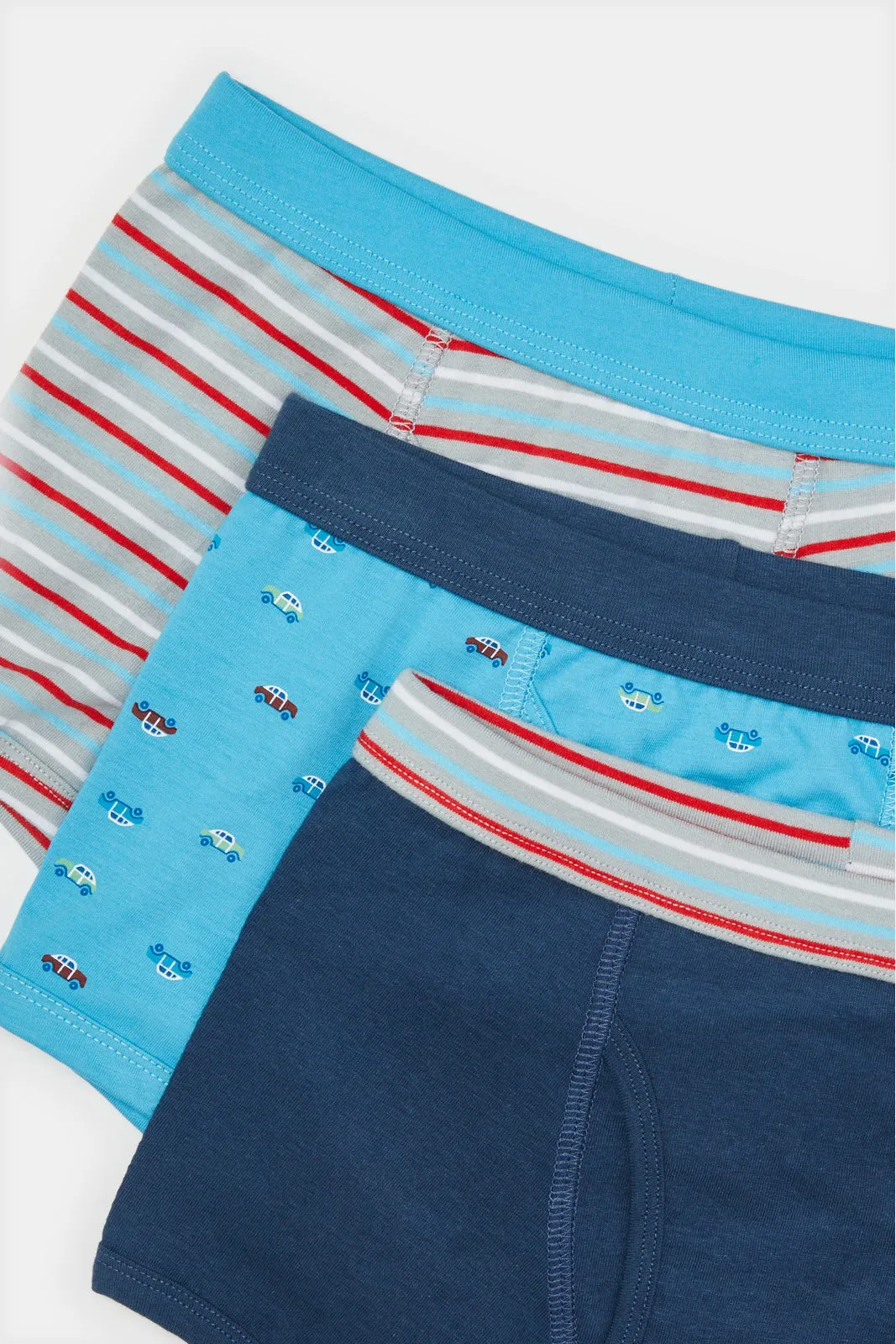 Boys Assorted Printed Boxer Set (Pack of 3) sold by Redtag product image thumbnail 3
