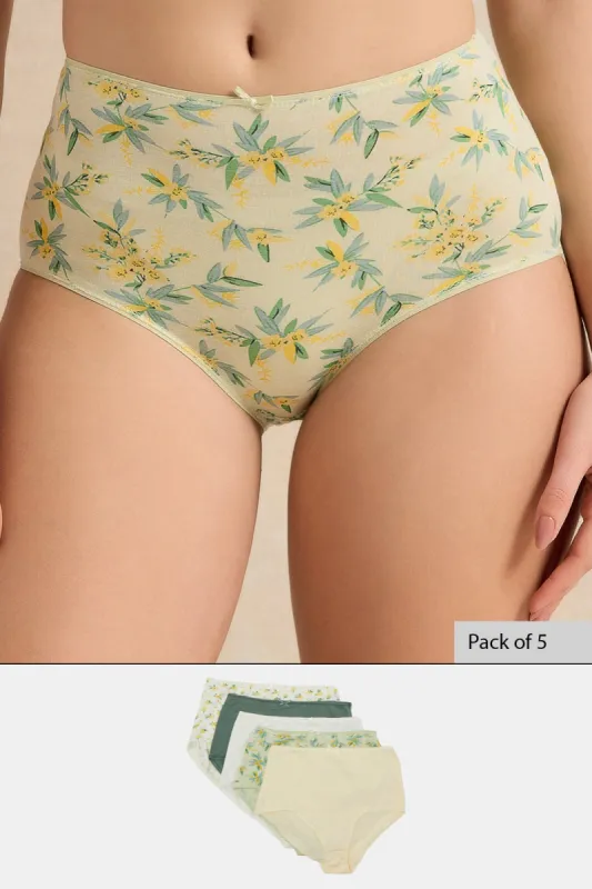 Women Assorted Full Brief Set (Pack of 5) sold by Redtag