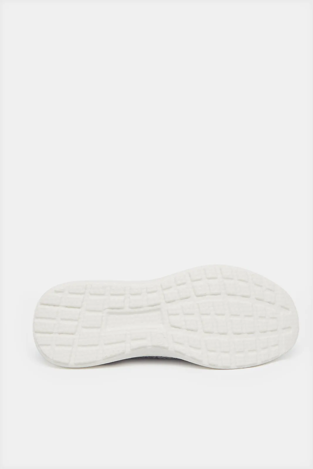 Men Grey Knitted Easy Slip-On Sneakers sold by Redtag product image thumbnail 5