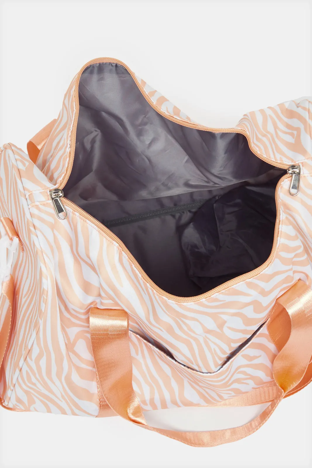 Pink Printed Multifunction Duffle Bag sold by Redtag product image thumbnail 4
