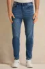 Men Navy Straight Fit Denim Jeans sold by Redtag