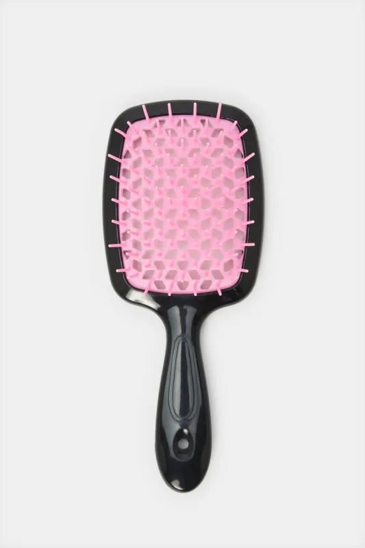 Women Black Wet Hair Brush sold by Redtag