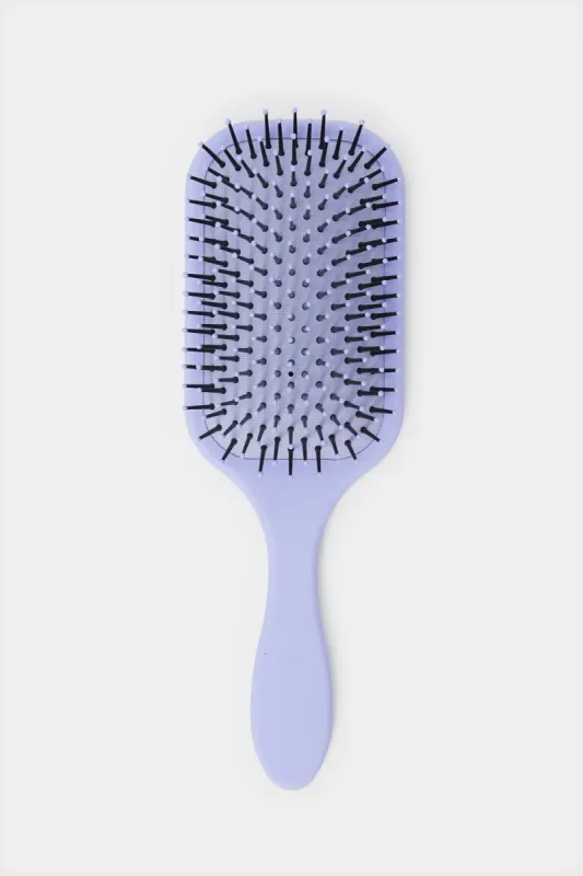 Women Purple Wet Hair Brush sold by Redtag