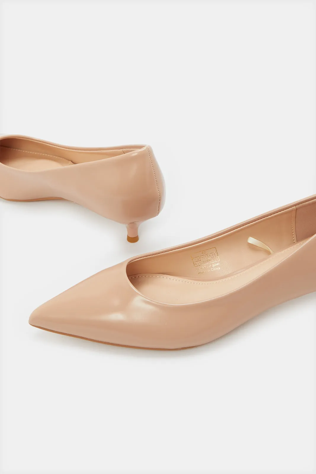 Women Pink Salfino Court Shoe sold by Redtag product image thumbnail 3