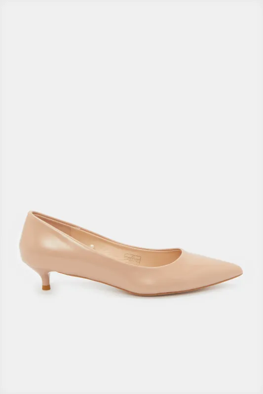 Women Pink Salfino Court Shoe sold by Redtag